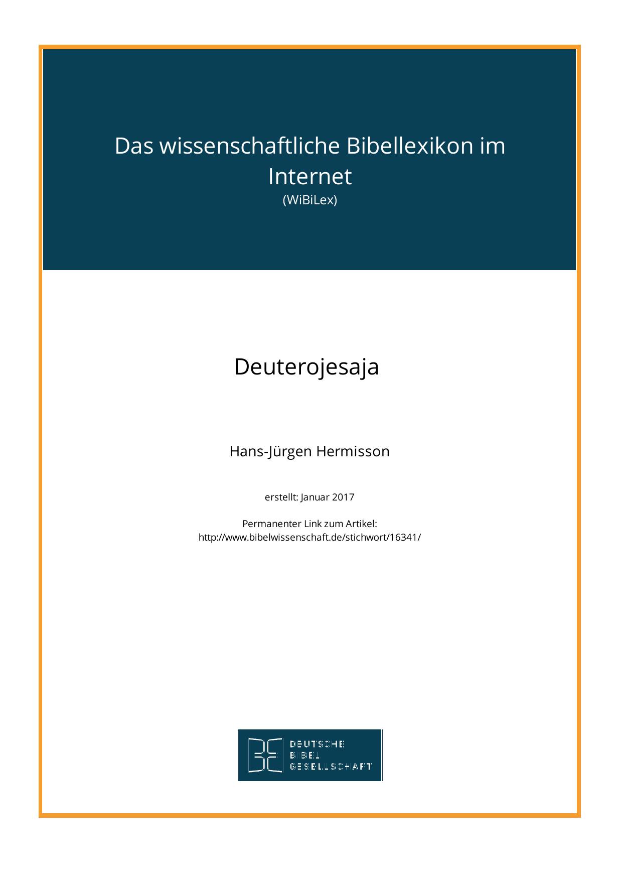 Deuterojesaja