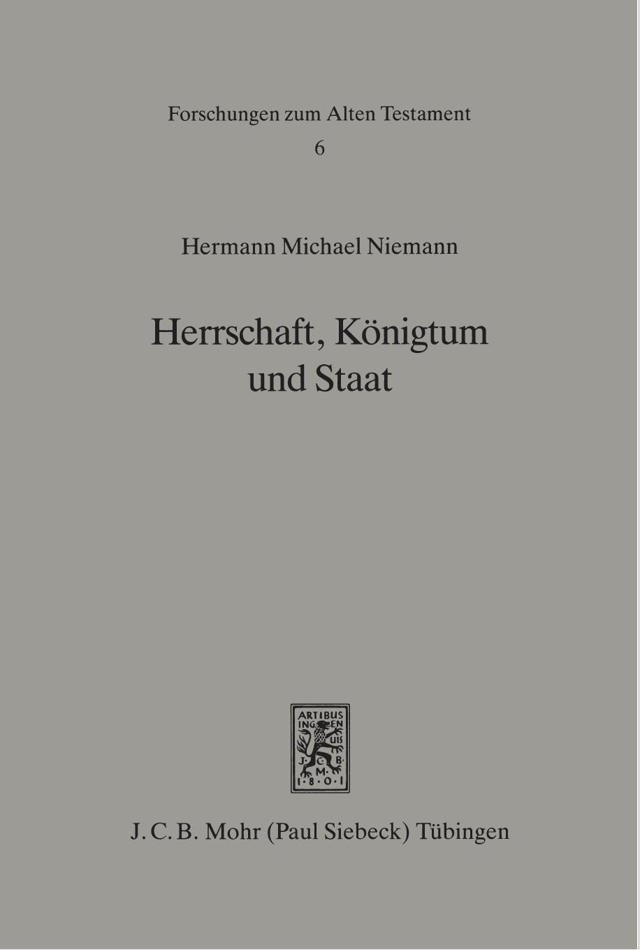 Monarchische Herrschaft im Altertum