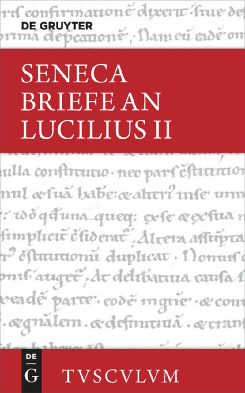 Epistulae morales ad Lucilium: Bd. 2. / Hrsg. und übers. von Rainer Nickel