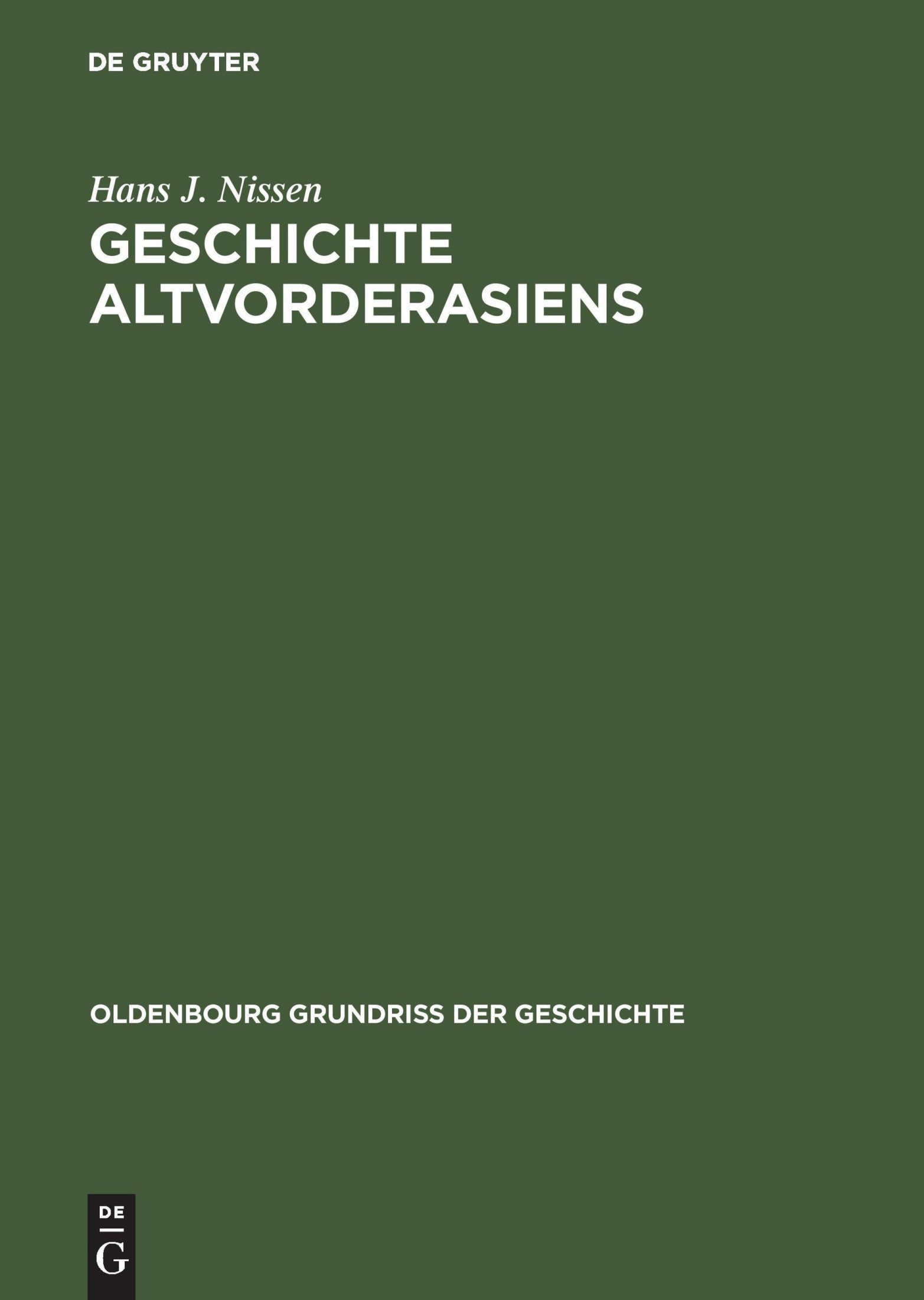 Geschichte Altvorderasiens