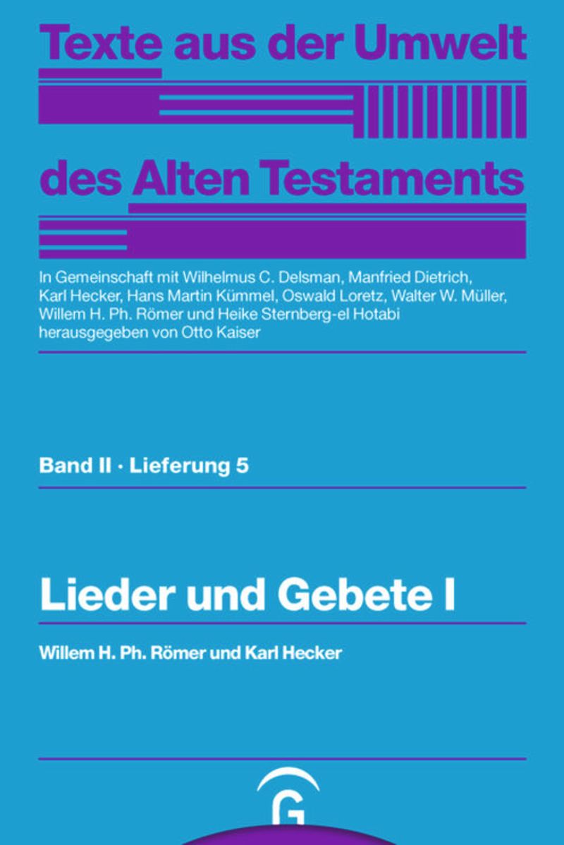TUAT II-5: Lieder und Gebete I
