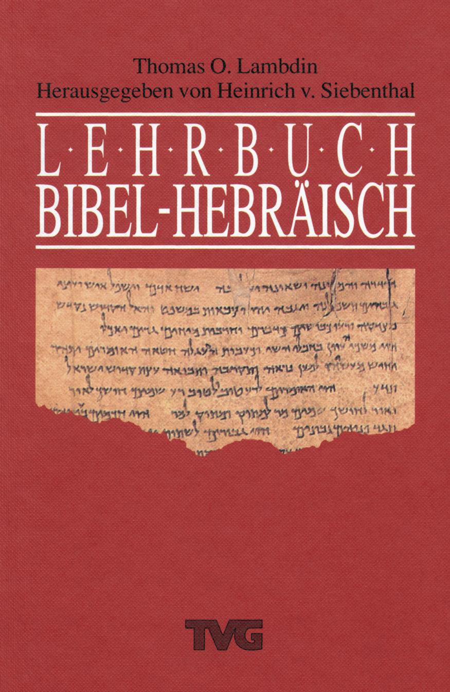 Lehrbuch Bibel-Hebräisch