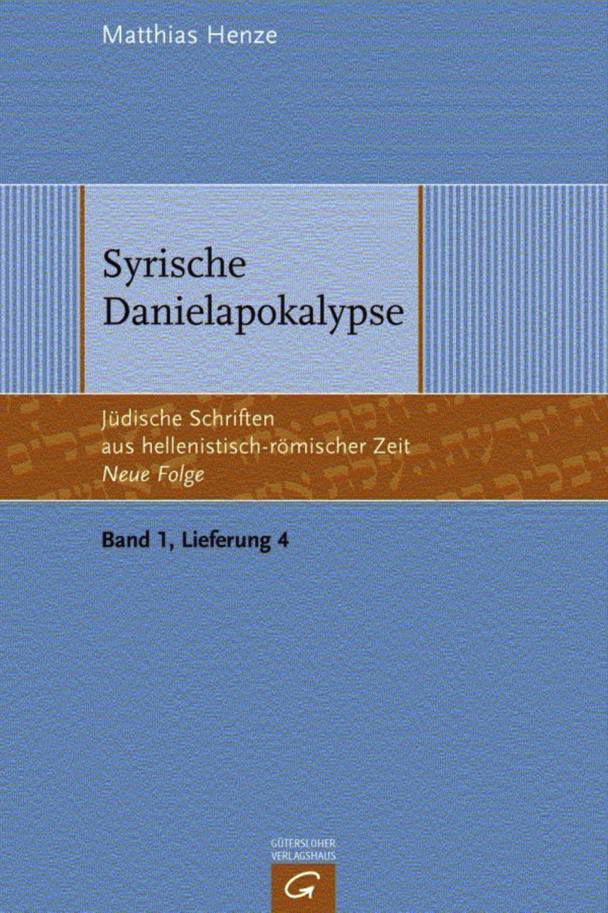 JSHRZ.NF I-4: Syrische Danielapokalypse