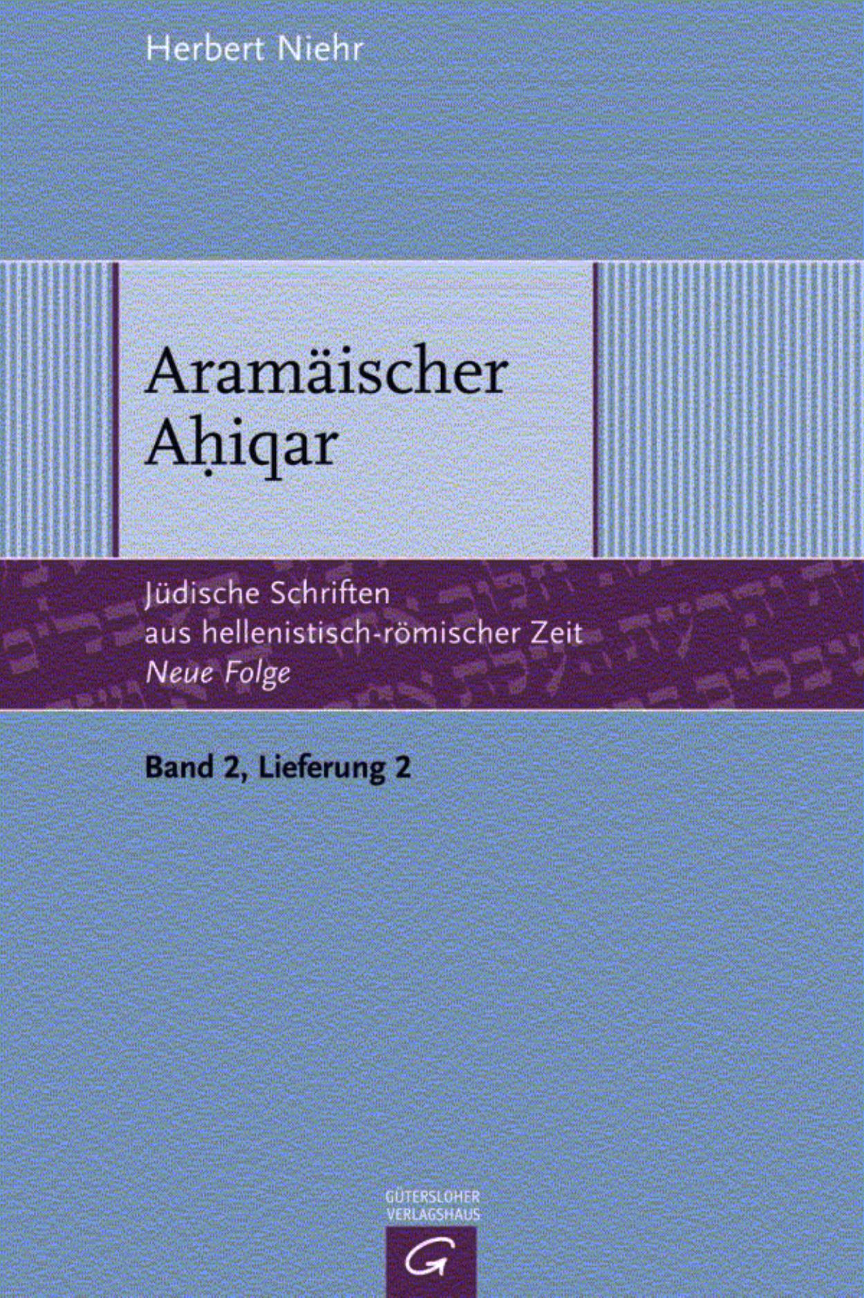 JSHRZ.NF 2: Aramäischer Aḥiqar