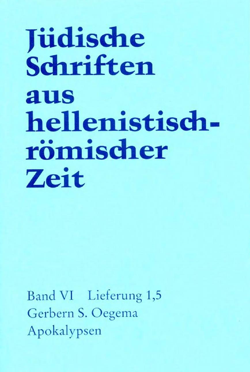 JSHRZ VI-1,5 Faszikel Apokalypsen