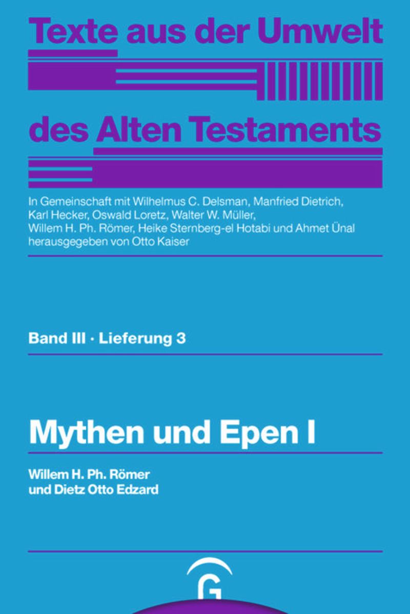TUAT III-3: Mythen und Epen I