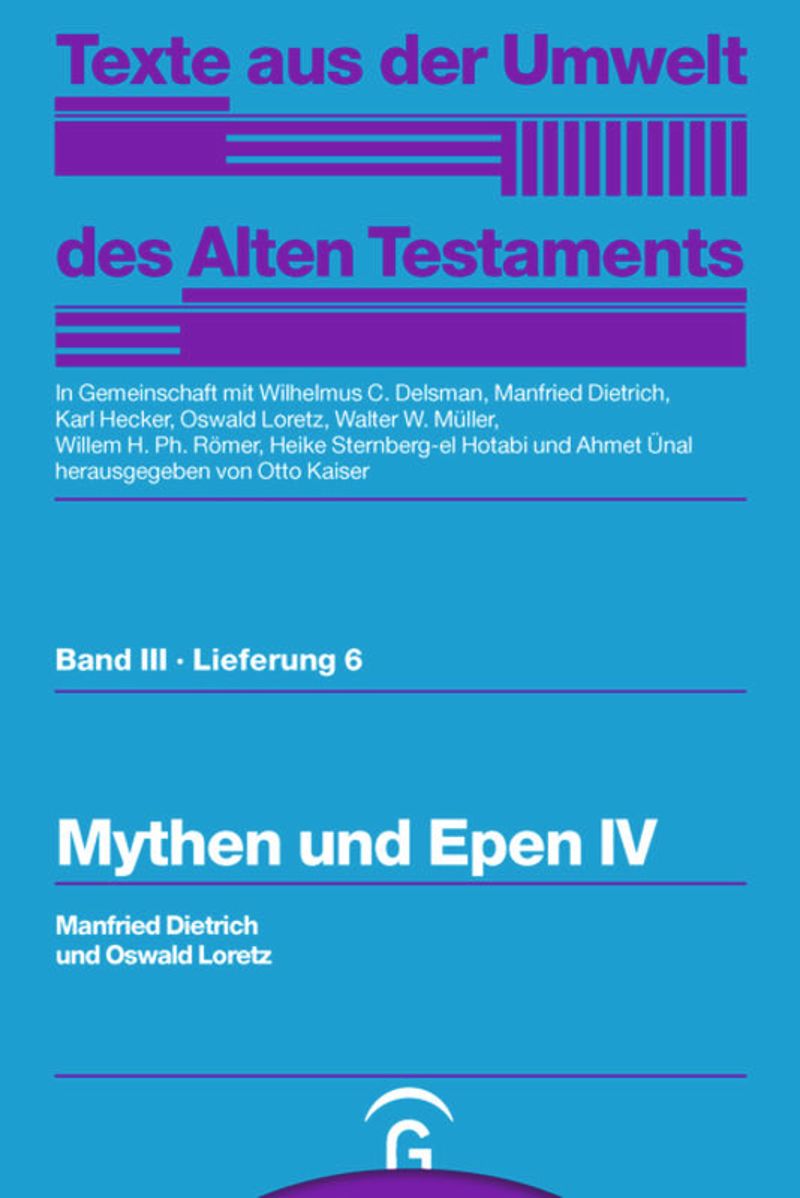 TUAT III-6: Mythen und Epen IV