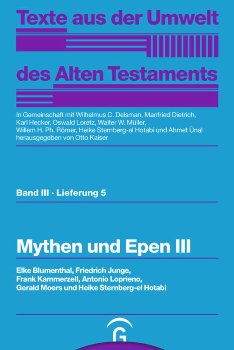 TUAT III-5: Mythen und Epen III