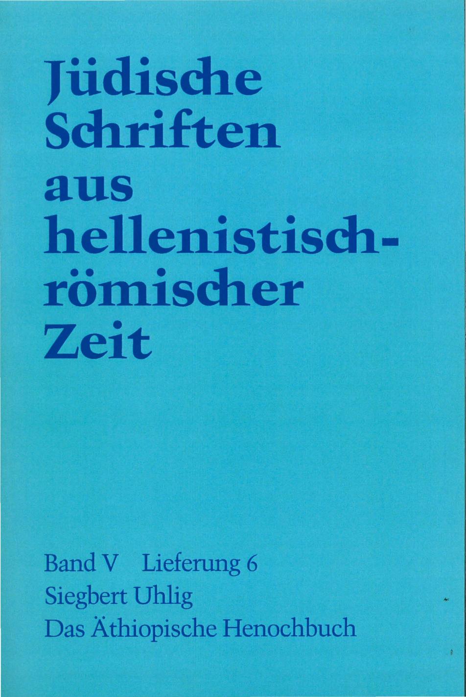 JSHRZ V-6 Apokalypsen: Das äthiopische Henochbuch