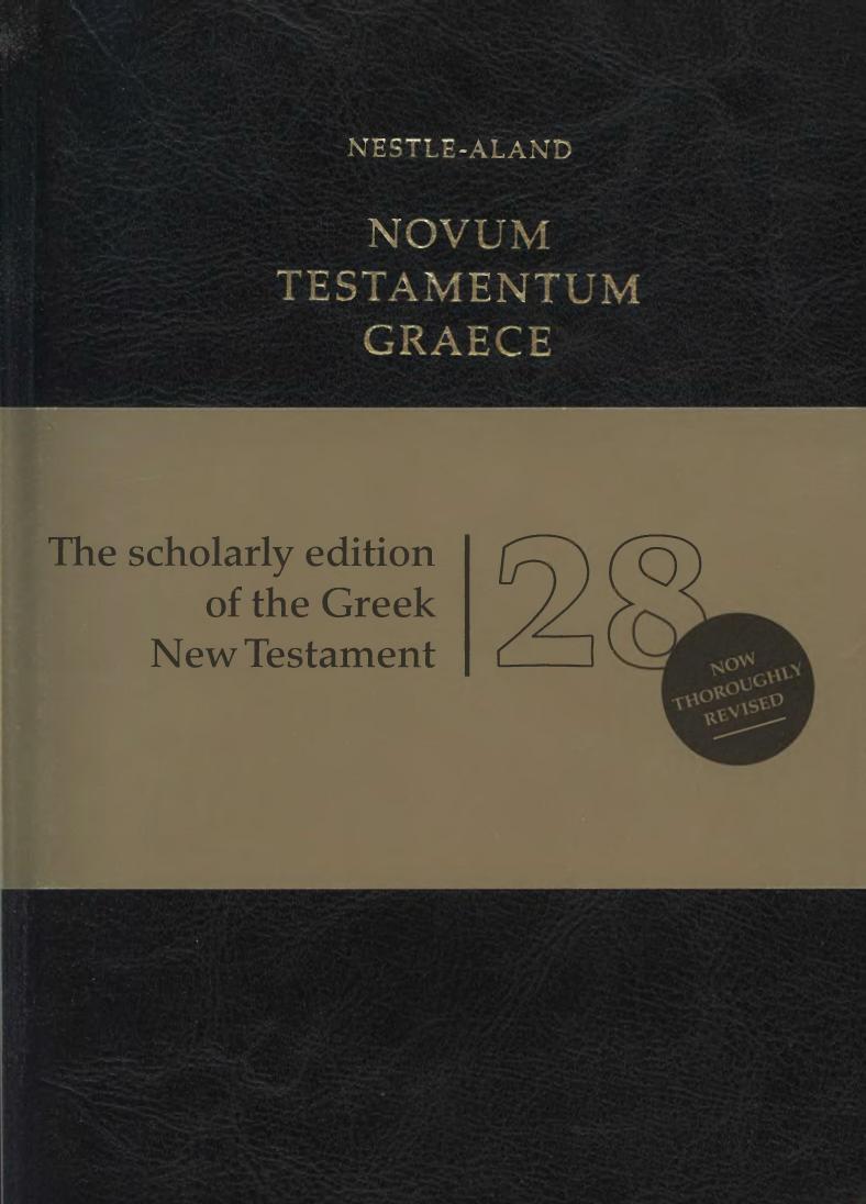 Novum Testamentum Graece