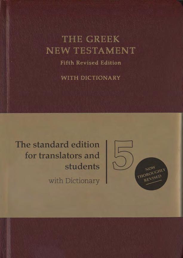 Novum Testamentum Graece With Dictionary: Nestle-Aland