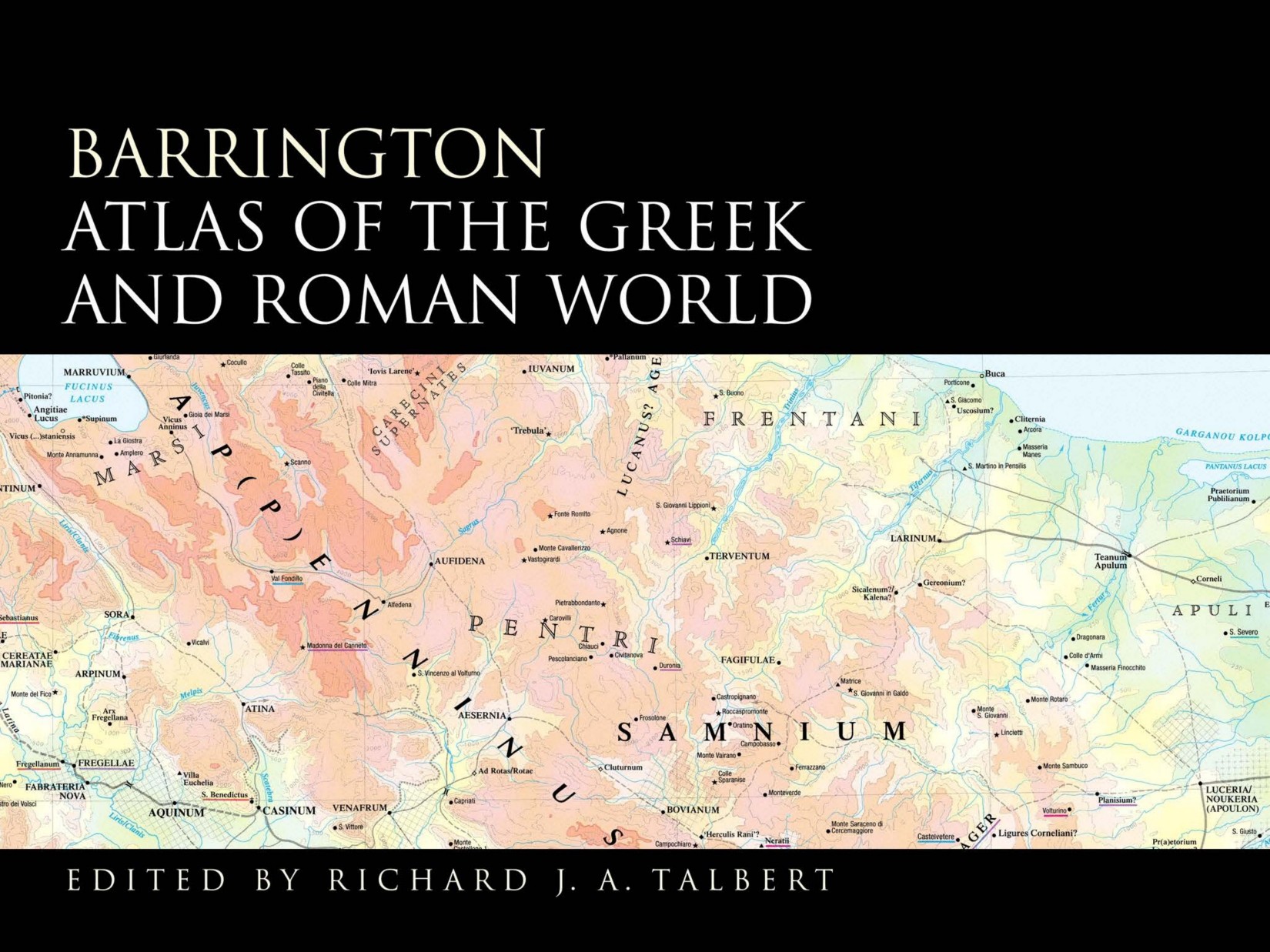 Barrington Atlas of the Greek and Roman World (Richard J. A. Talbert)